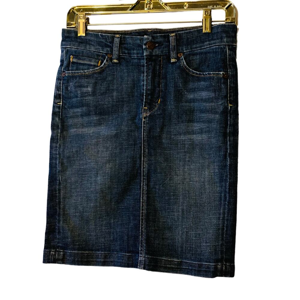 Citizens of Humanity Novak #358 Denim Pencil Skirt sz 25